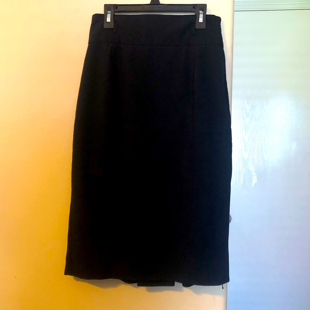 Black Knee length Worthington Skirt